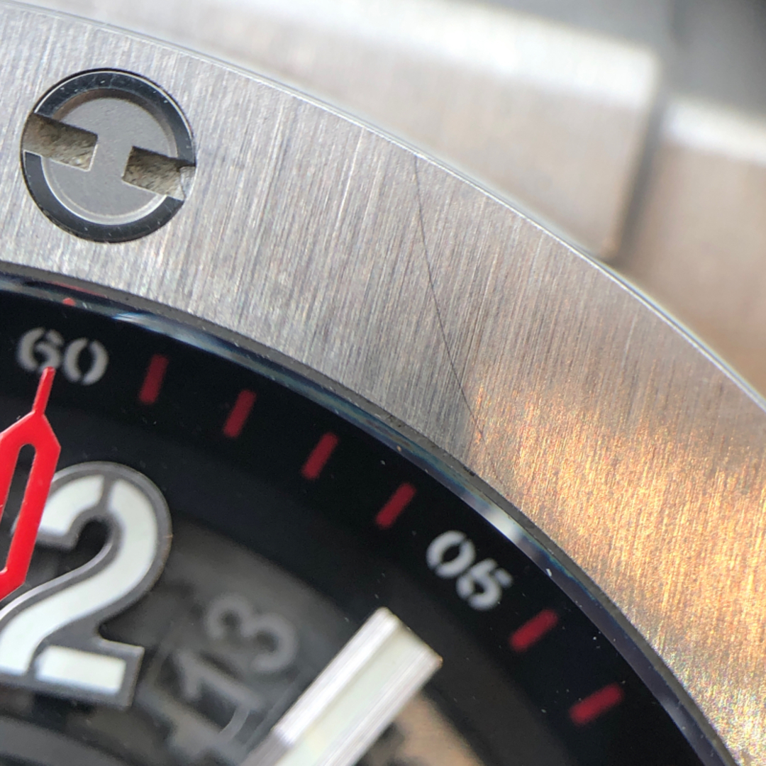 HUBLOT(ウブロ)の　ウブロ HUBLOT ビッグ・バン ウニコ チタニウム 411.NX.1170.RX シルバー チタン メンズ 腕時計 メンズの時計(その他)の商品写真