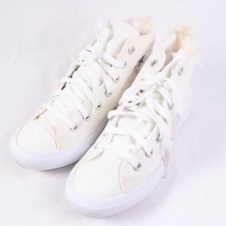 コンバース(CONVERSE)のCONVERSE　コンバース　オールスターハイカット　白　24.5(スニーカー)