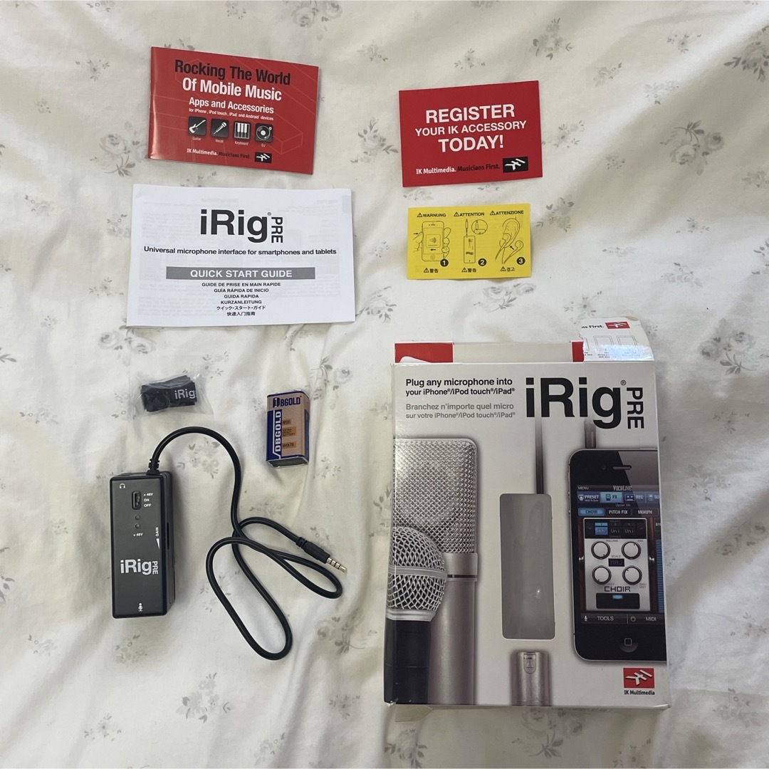 IK Multimedia iRig Pre 楽器のDTM/DAW(その他)の商品写真