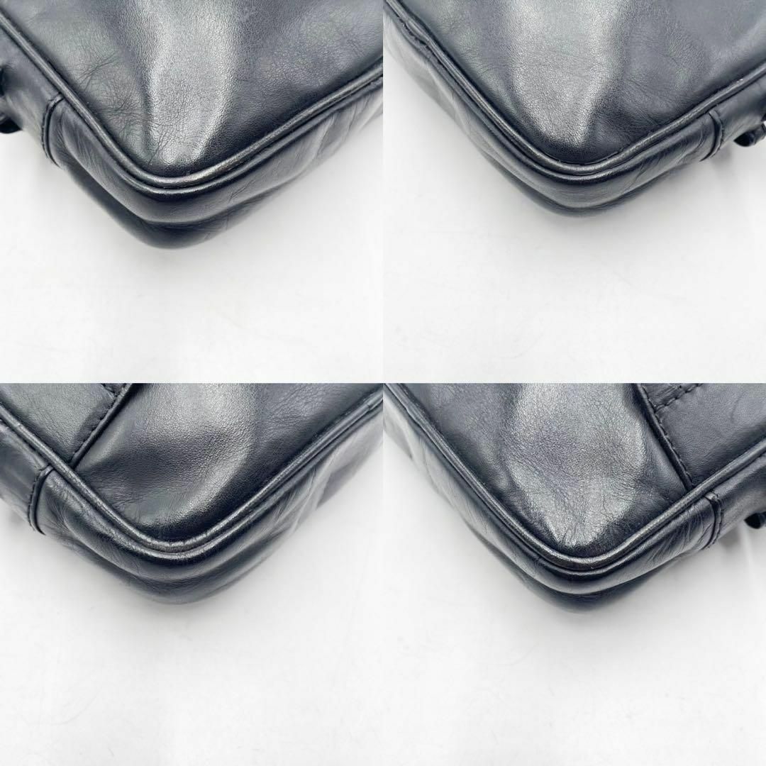 激レア✨ ロエベ LOEWE ショルダーバッグ アナグラム レザー 黒 激レア✨ ロエベ LOEWE ショルダーバッグ アナグラム レザー 黒