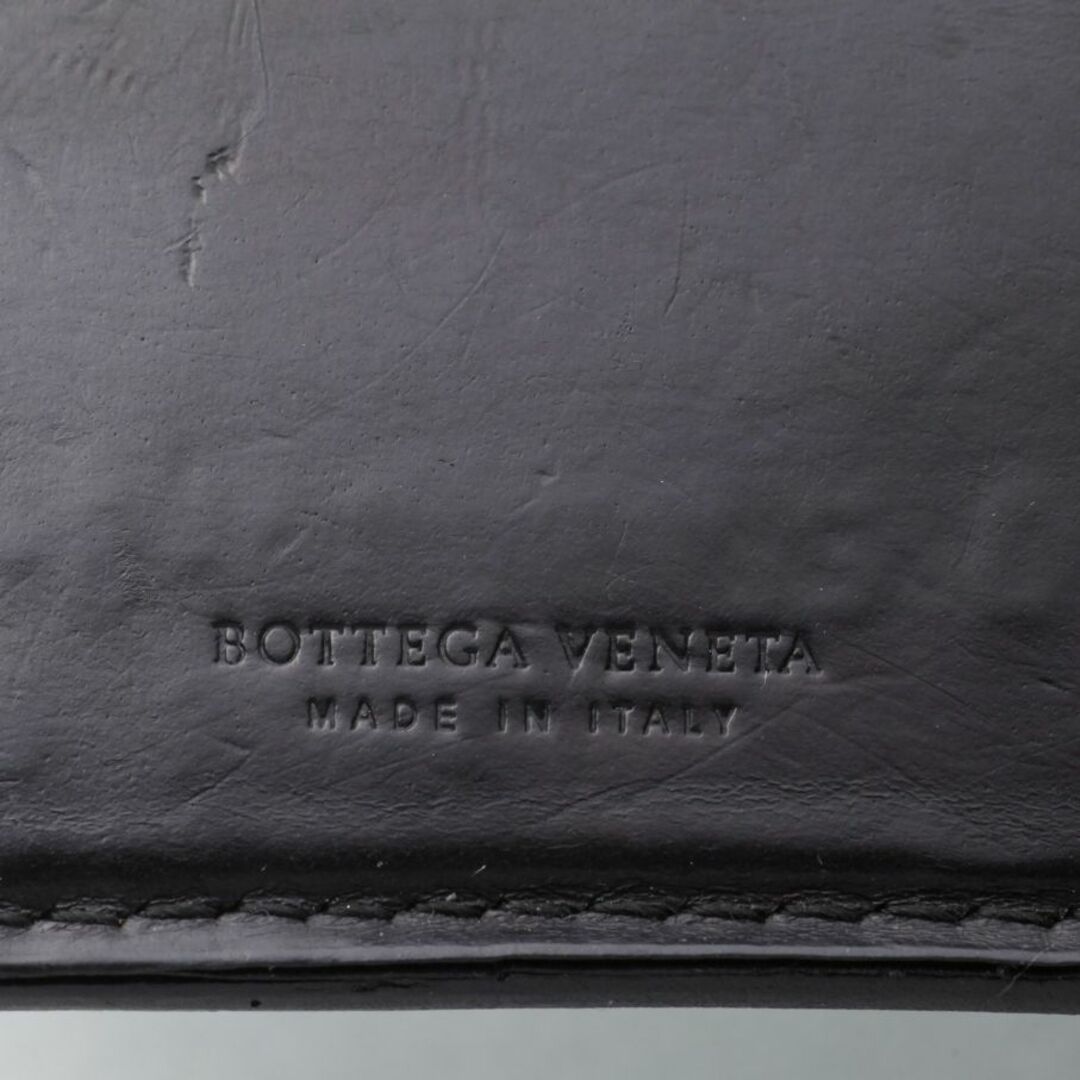 Bottega Veneta(ボッテガヴェネタ)のK3540 ボッテガ 本革 型押しイントレ 二つ折 メンズ 財布 ITALY製 メンズのファッション小物(折り財布)の商品写真