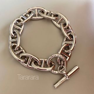 ●高品質stainless アンカーbracelet S●金属アレルギー対応(ブレスレット/バングル)