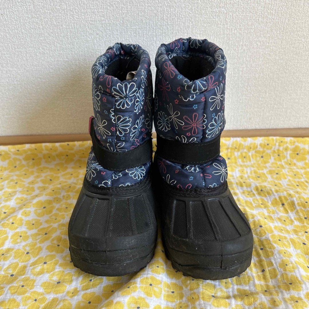 used kids スノーブーツ　size9 キッズ/ベビー/マタニティのキッズ靴/シューズ(15cm~)(アウトドアシューズ)の商品写真