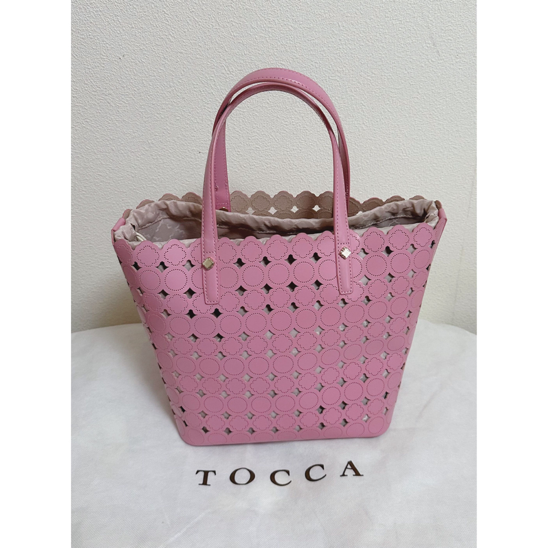 TOCCA(トッカ)のTOCCA♡キャンディクローバートートバッグピンク系 レディースのバッグ(トートバッグ)の商品写真