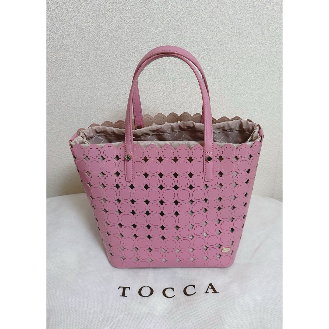 TOCCA(トッカ)のTOCCA♡キャンディクローバートートバッグピンク系 レディースのバッグ(トートバッグ)の商品写真