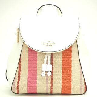 ケイトスペード Kate Spade リュック・デイパック
 ストライプ ホワイト(リュック/バックパック)