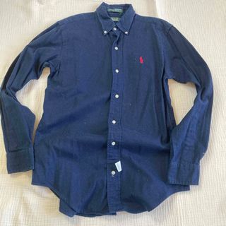 ポロラルフローレン(POLO RALPH LAUREN)のRalphLauren ネイビー　コットン　シャツ　14 (ブラウス)