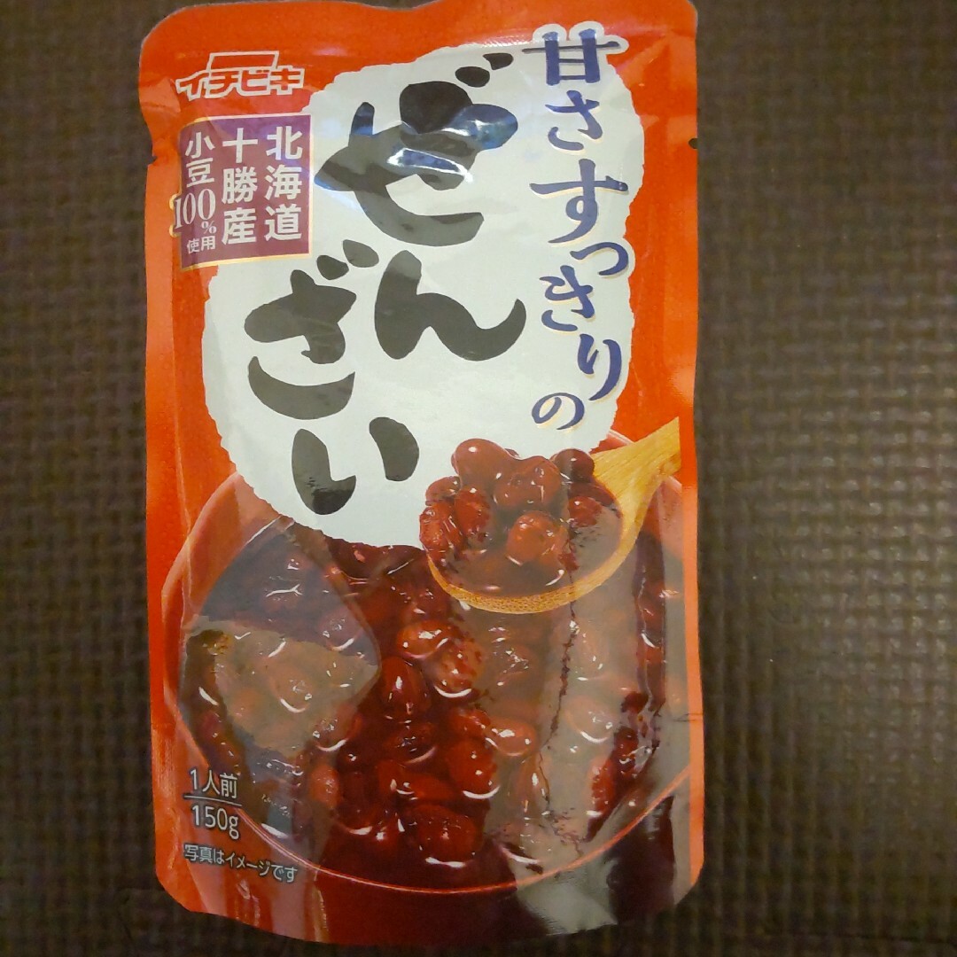 イチビキ  ぜんざい１５０g×10個 食品/飲料/酒の食品(菓子/デザート)の商品写真