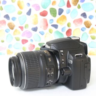 ニコン(Nikon)の♥︎◇NIKON ニコン D60 ◇スマホ転送♪ ◇手振れ補正付きレンズキット♪(デジタル一眼)