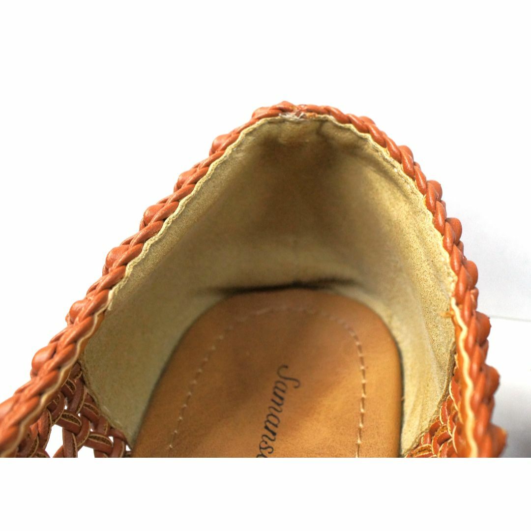 SM2(サマンサモスモス)のSM2 サマンサモスモス メッシュ フラットシューズ Lサイズ ブラウン レディースの靴/シューズ(スリッポン/モカシン)の商品写真