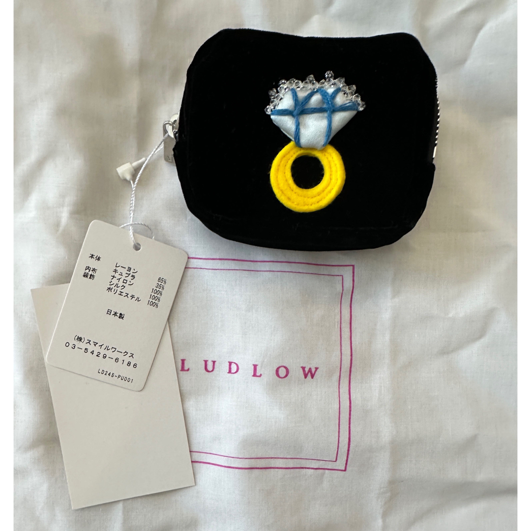 LUDLOW(ラドロー)のラドロー　リング　ミニポーチ　新品　正規品 レディースのファッション小物(ポーチ)の商品写真