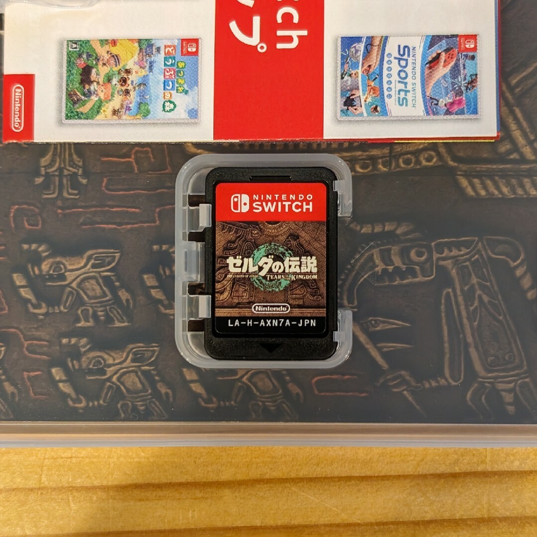 ゼルダの伝説　ティアーズ オブ ザ キングダム Nintendo Switch エンタメ/ホビーのゲームソフト/ゲーム機本体(家庭用ゲームソフト)の商品写真