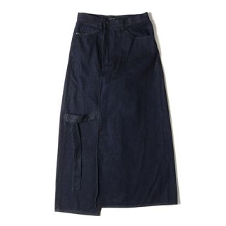 ラッドミュージシャン(LAD MUSICIAN)の新品同様 LAD MUSICIAN ラッドミュージシャン パンツ サイズ:46 23AW 12オンス ラップ ボンテージ バギー デニム パンツ 12oz DENIM BONDAGE PANTS ワイド インディゴ 日本製 ボトムス ジーンズ ジーパン【メンズ】【中古】(デニム/ジーンズ)