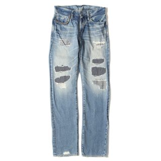 ヒステリックグラマー(HYSTERIC GLAMOUR)のHYSTERIC GLAMOUR ヒステリックグラマー パンツ サイズ:29 SP加工 WR デニム パンツ 0253AP02 ヒッコリー インディゴ ブルー 日本製 ボトムス ジーンズ ジーパン【メンズ】【中古】(デニム/ジーンズ)