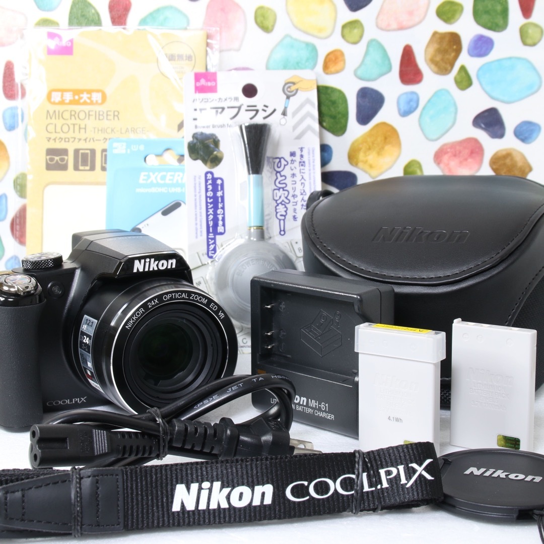 Nryfamのカメラ♪♥︎◇Nikon COOLPIX P90 ◇近くも遠くも♪◇予備バッテリー ◇美品