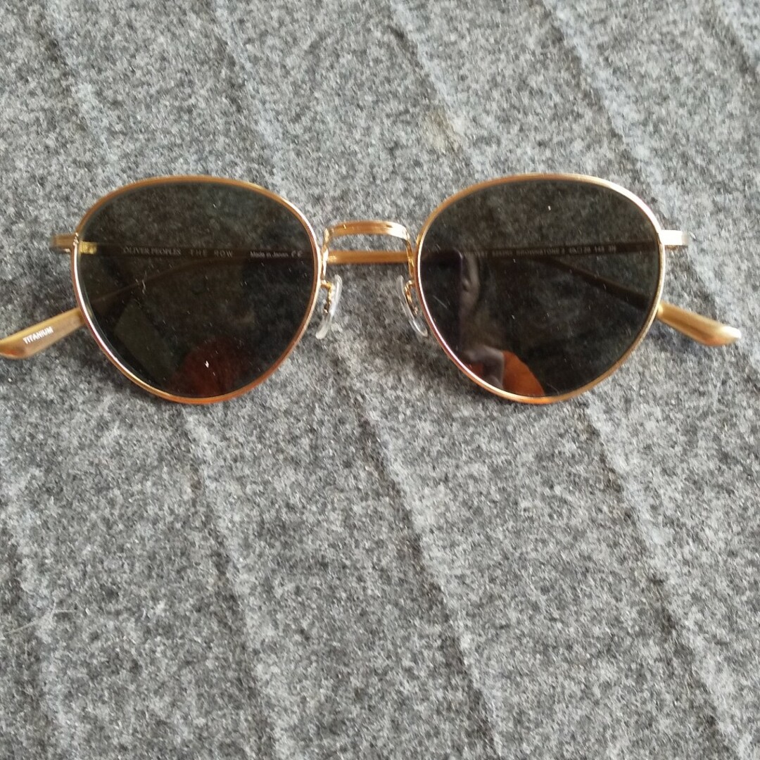 Oliver Peoples(オリバーピープルズ)のOLIVER PEOPLES  BROWNSTONE  オリバーピープルズ レディースのファッション小物(サングラス/メガネ)の商品写真