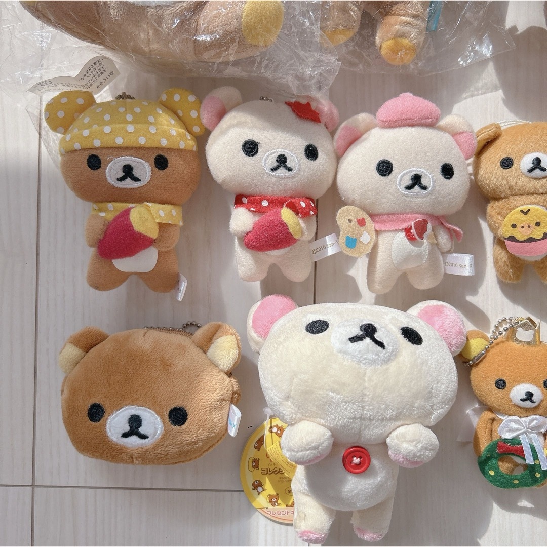 リラックマ(リラックマ)の【まとめ売り】リラックマ♡ぬいぐるみセット エンタメ/ホビーのおもちゃ/ぬいぐるみ(キャラクターグッズ)の商品写真