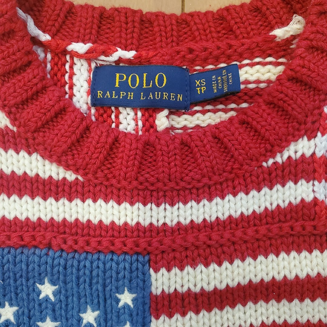 POLO RALPH LAUREN(ポロラルフローレン)の【美品】RALPH LAUREN　ニット　XSサイズ レディースのトップス(ニット/セーター)の商品写真