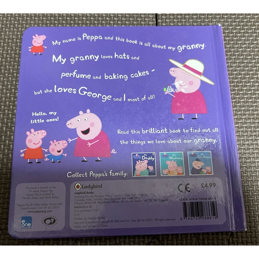 【ペッパピッグ】peppa pig「My Granny」 エンタメ/ホビーの本(絵本/児童書)の商品写真