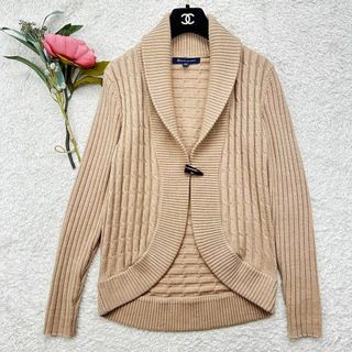 ブルックスブラザース(Brooks Brothers)の【美品】BROOKS BROTHERS ケーブルニット カーディガン トグル(カーディガン)