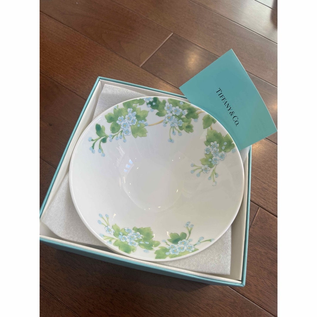 Tiffany & Co.(ティファニー)の⚪︎⭐︎新品⭐︎ティファニー　リーフボウル インテリア/住まい/日用品のキッチン/食器(食器)の商品写真