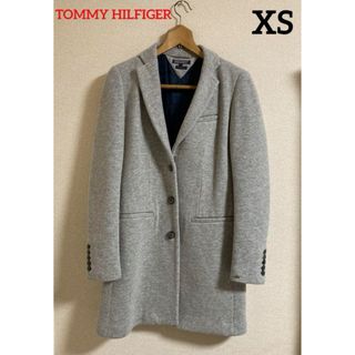 トミーヒルフィガー(TOMMY HILFIGER)のTOMMY HILFIGER トミーヒルフィガー　ジャケット　コート　XS(ロングコート)