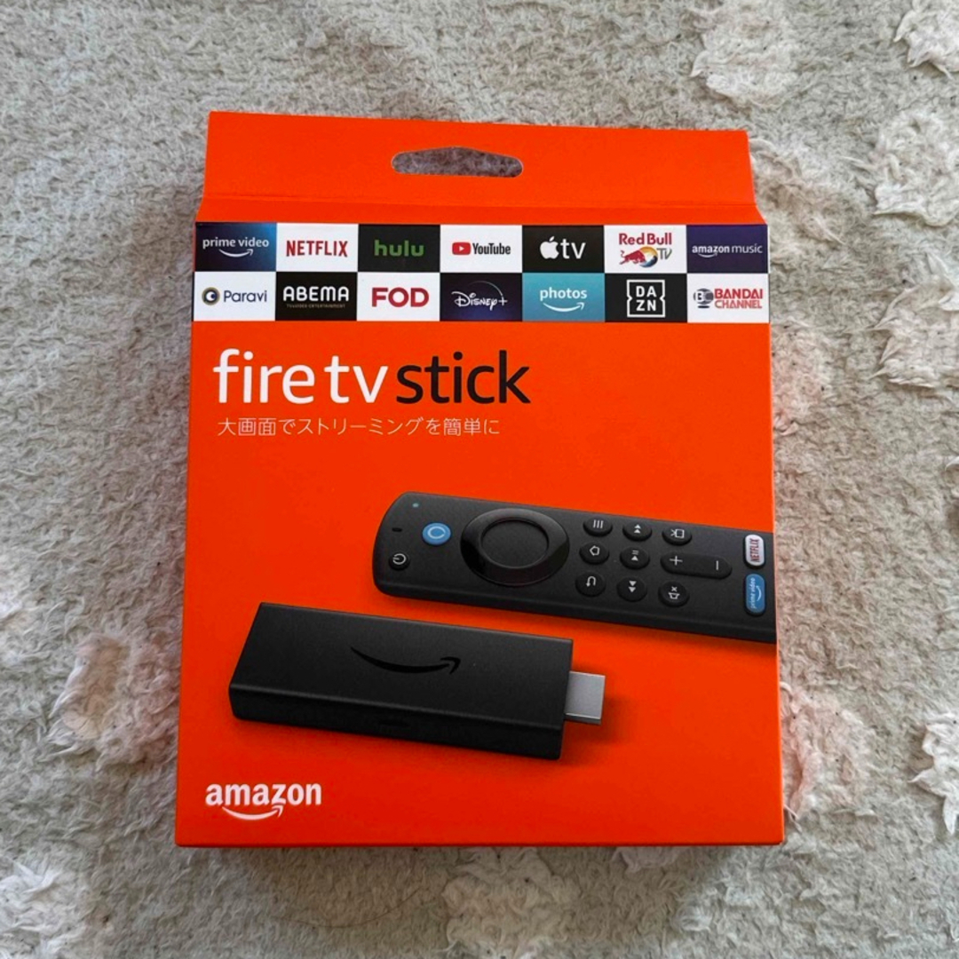 Amazon(アマゾン)のアマゾン Fire TV Stick 第3世代  スマホ/家電/カメラのスマートフォン/携帯電話(その他)の商品写真