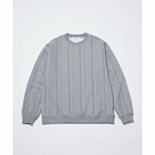 ジュンレッド(JUNRED)の【グレー（07）】j.n.r.d / フクレJQDスウェットクルーネックプルオーバー(その他)