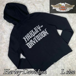 Harley Davidson - Harley-Davidson 美品 フルジップパーカー 希少