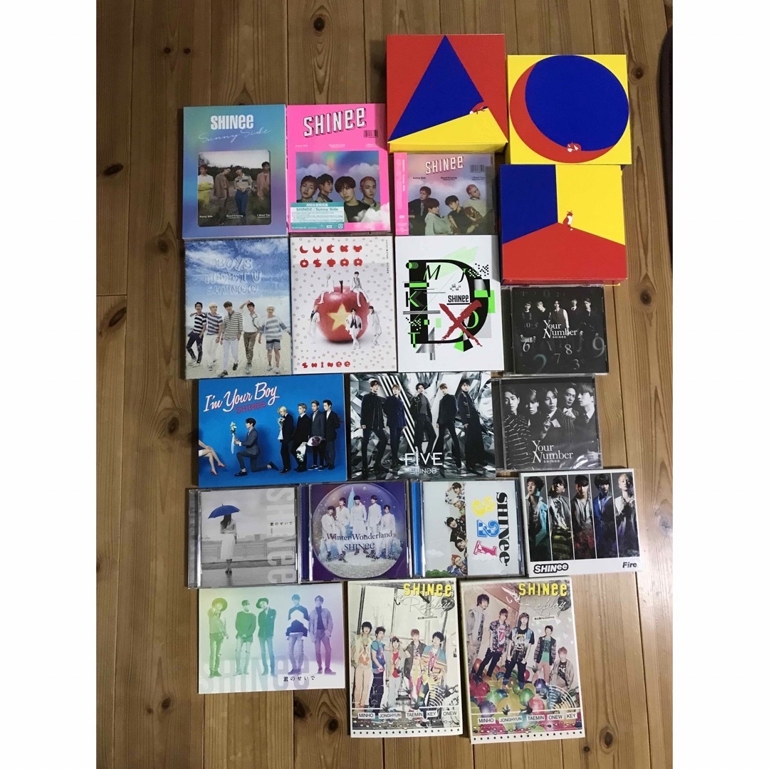 SHINee(シャイニー)のSHINee CD まとめ売り エンタメ/ホビーのCD(K-POP/アジア)の商品写真