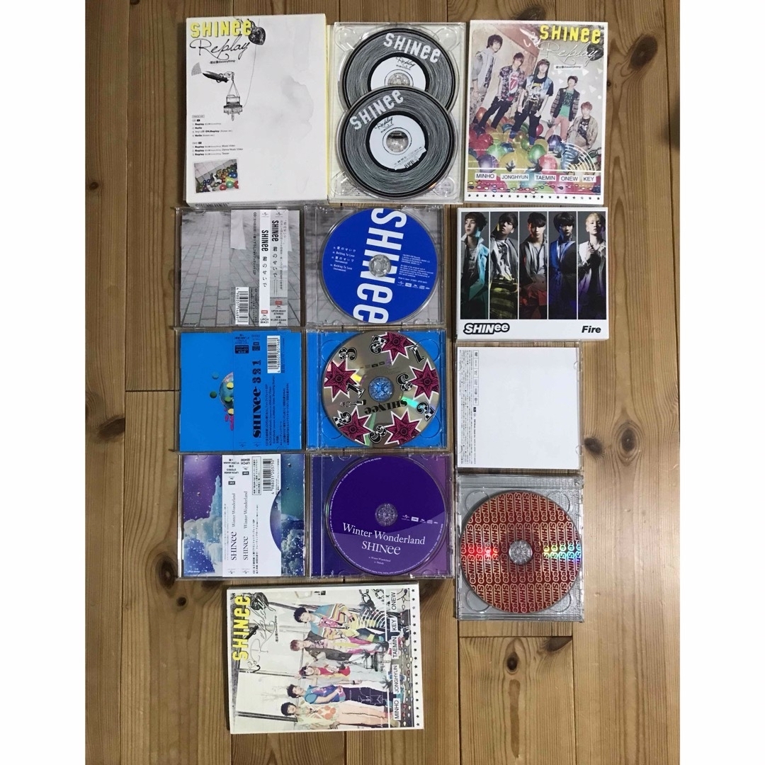 SHINee(シャイニー)のSHINee CD まとめ売り エンタメ/ホビーのCD(K-POP/アジア)の商品写真