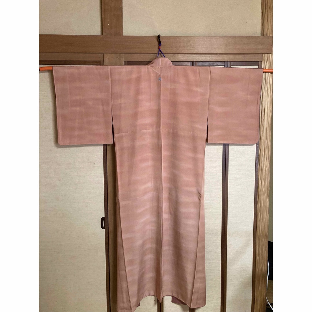 未使用 着物 正絹 一つ紋付 色無地 オケージョン 卒業式 入学式 未使用 着物 正絹 一つ紋付 色無地 オケージョン 卒業式 入学式