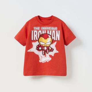 ザラキッズ(ZARA KIDS)のZARAベビー　マーベル　アイアンマン　Tシャツ　80　(Ｔシャツ)