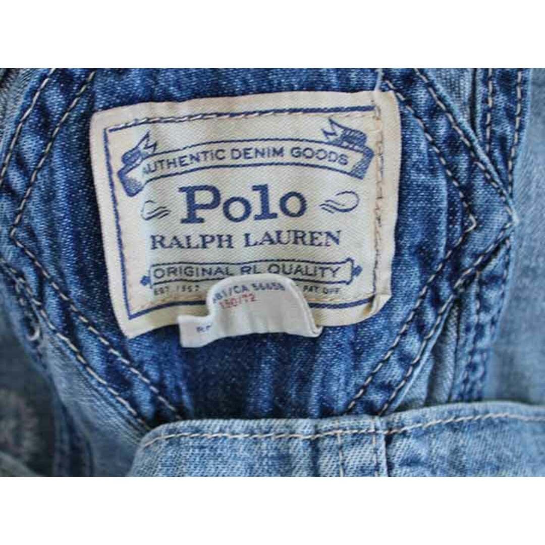 Ralph Lauren(ラルフローレン)の†ラルフローレン/Ralph Lauren†150cm(14) ジャンパースカート インディゴ【中古】子供服 キッズ kids ジュニア 女の子 春夏秋 414032 onepi キッズ/ベビー/マタニティのキッズ服女の子用(90cm~)(スカート)の商品写真