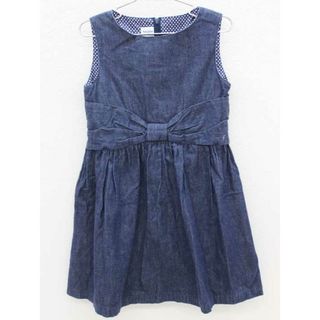 ファミリア(familiar)の[ファミリア/familiar]120cm ジャンパースカート インディゴ【中古】子供服 キッズ kids 女の子 春夏 131032 onepi(スカート)