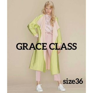 グレースクラス(Grace Class)の新品 GRACE CLASS グレイスクラス バイカラーWクロスコート(スプリングコート)