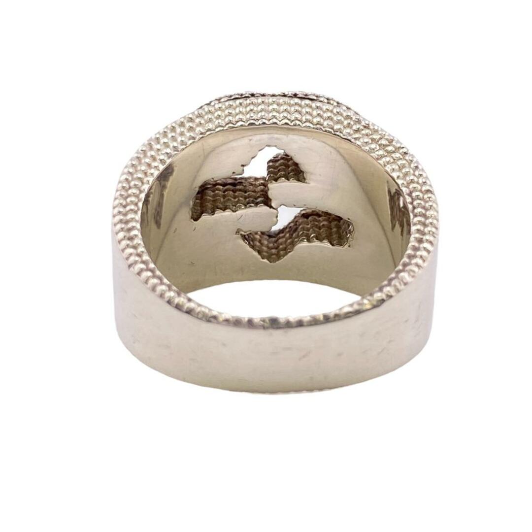 Gucci(グッチ)のグッチ GUCCI リング・指輪
 インターロッキングG 925 17.3g シルバー メンズのアクセサリー(リング(指輪))の商品写真