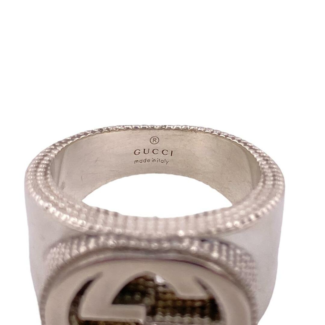 Gucci(グッチ)のグッチ GUCCI リング・指輪
 インターロッキングG 925 17.3g シルバー メンズのアクセサリー(リング(指輪))の商品写真