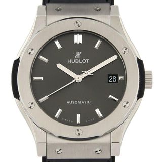 ウブロ(HUBLOT)の【新品】ウブロ クラシックフュージョンチタニウムレーシンググレー 511.NX.7071.LR TI 自動巻(腕時計(アナログ))