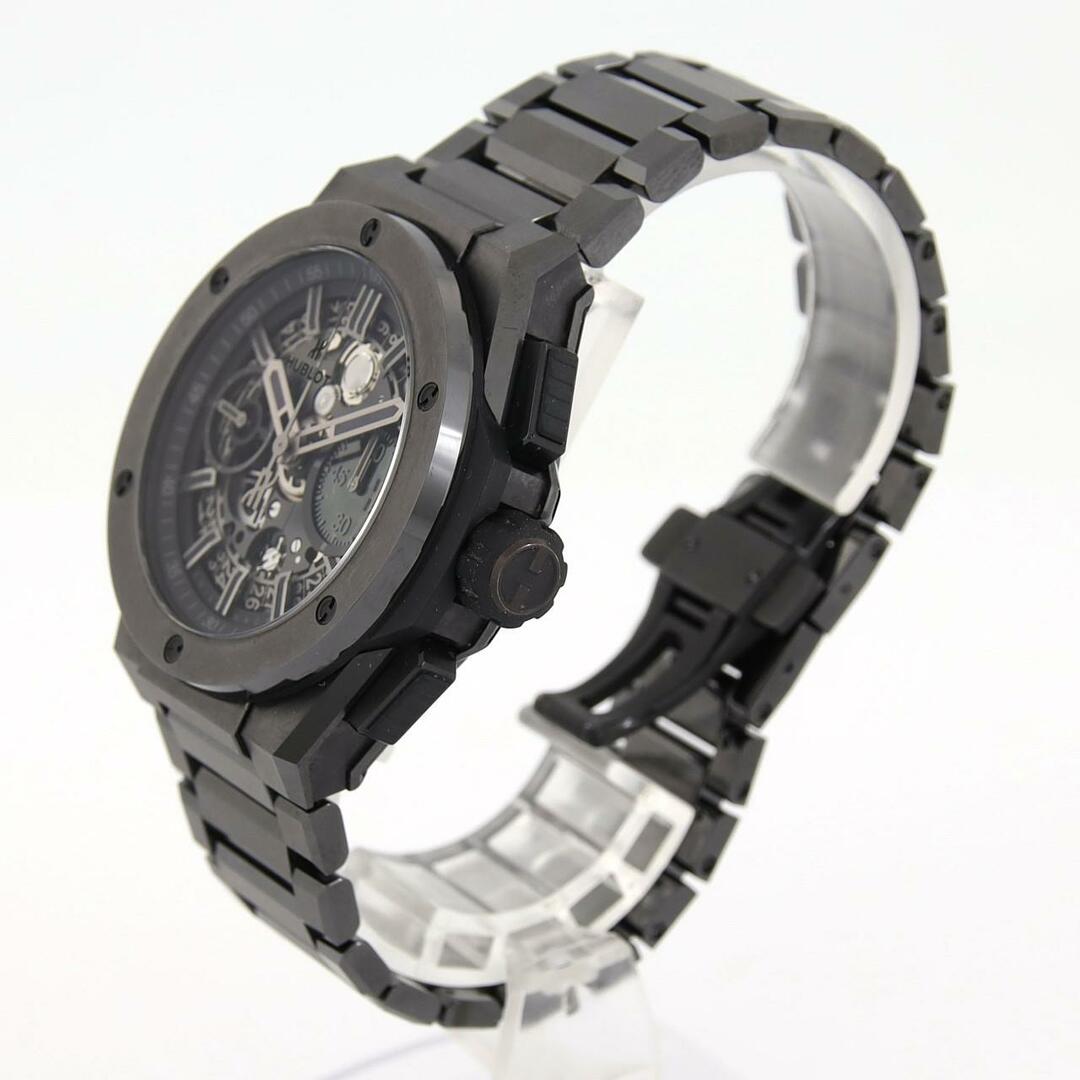 HUBLOT(ウブロ)のウブロ ビッグバンインテグレーテッドオールブラック LIMITED 451.CX.1140.CX セラミック 自動巻 メンズの時計(腕時計(アナログ))の商品写真