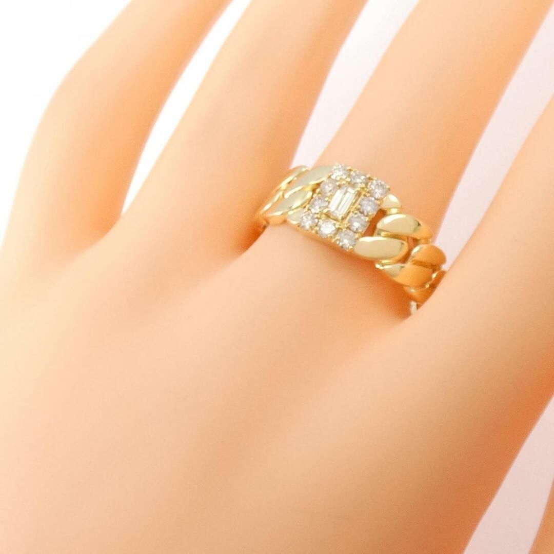 【新品】K18YG ダイヤモンド リング 0.50CT レディースのアクセサリー(リング(指輪))の商品写真