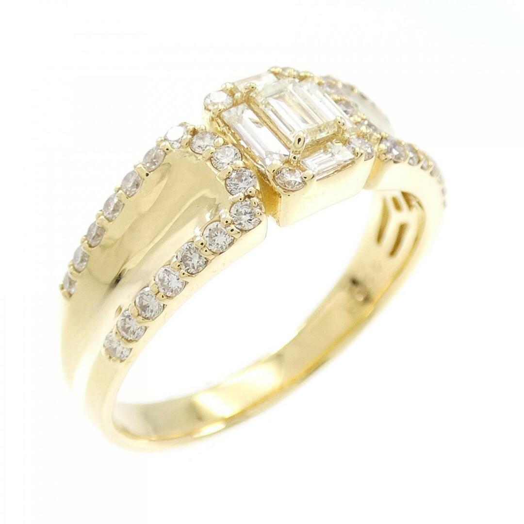 【新品】K18YG ダイヤモンド リング 0.60CT レディースのアクセサリー(リング(指輪))の商品写真