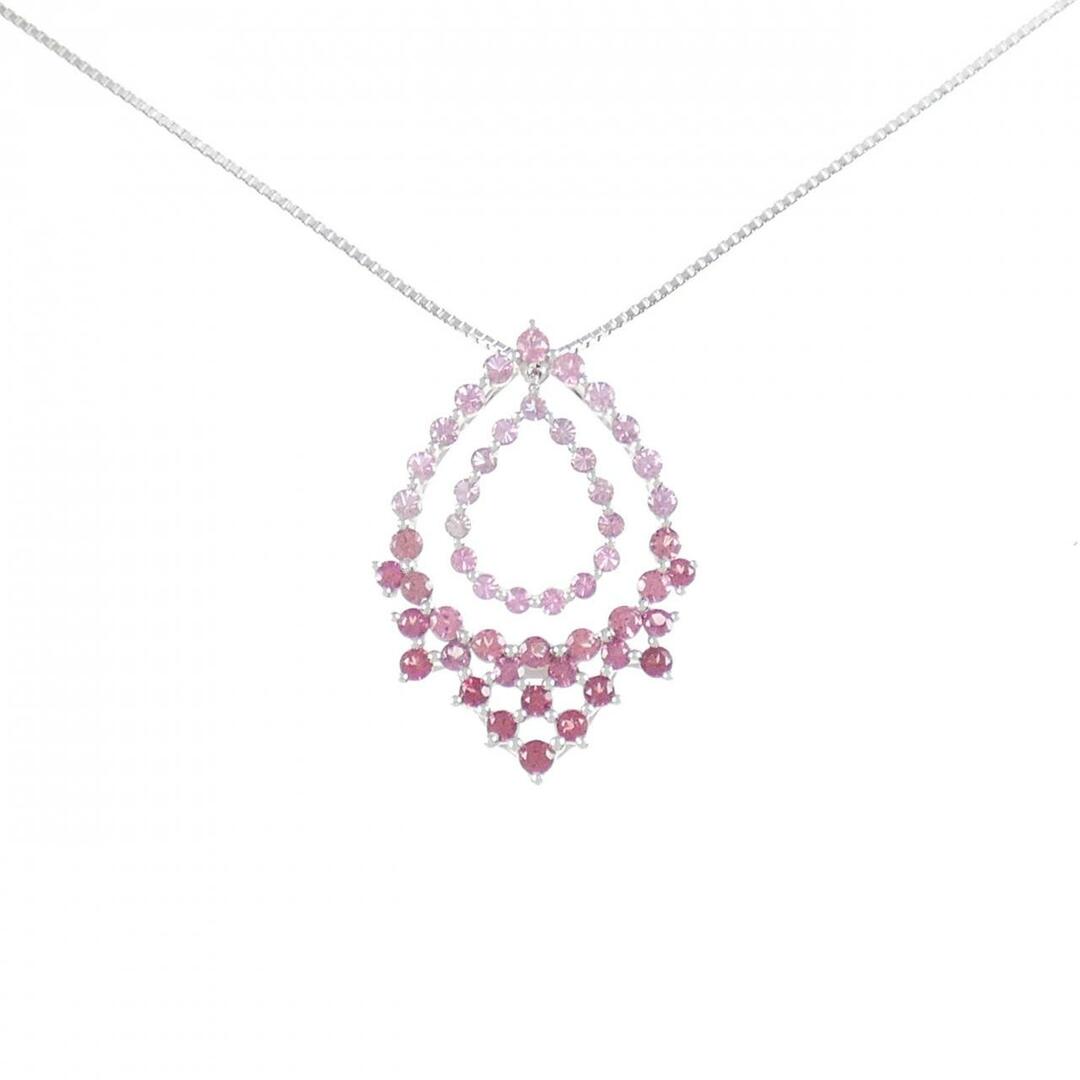 K18WG スピネル ネックレス 0.90CT