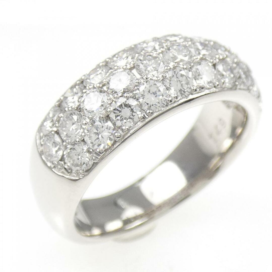 PT パヴェ ダイヤモンド リング 1.49CT レディースのアクセサリー(リング(指輪))の商品写真