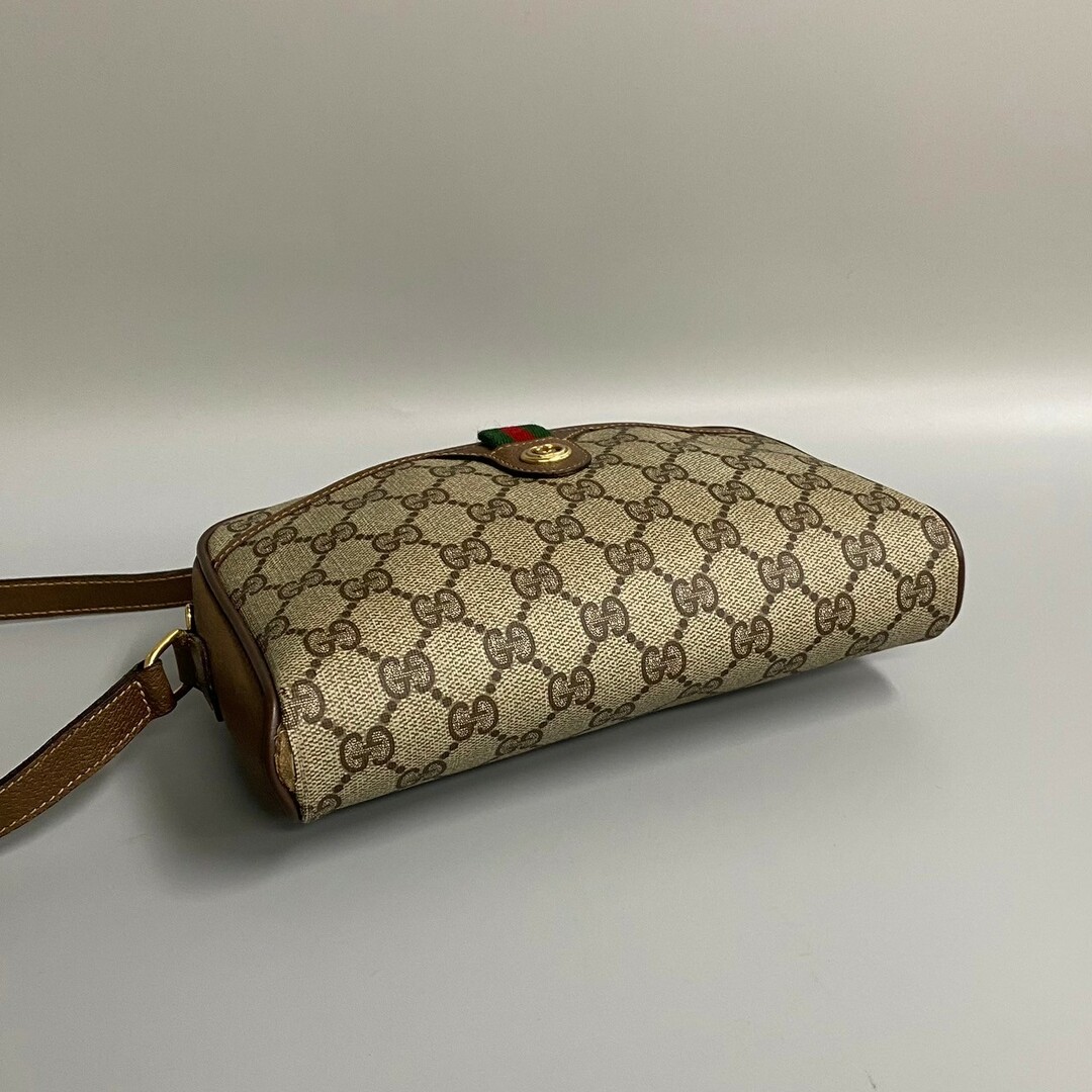 Gucci - 美品 GUCCI グッチ オールドグッチ シェリーライン GG