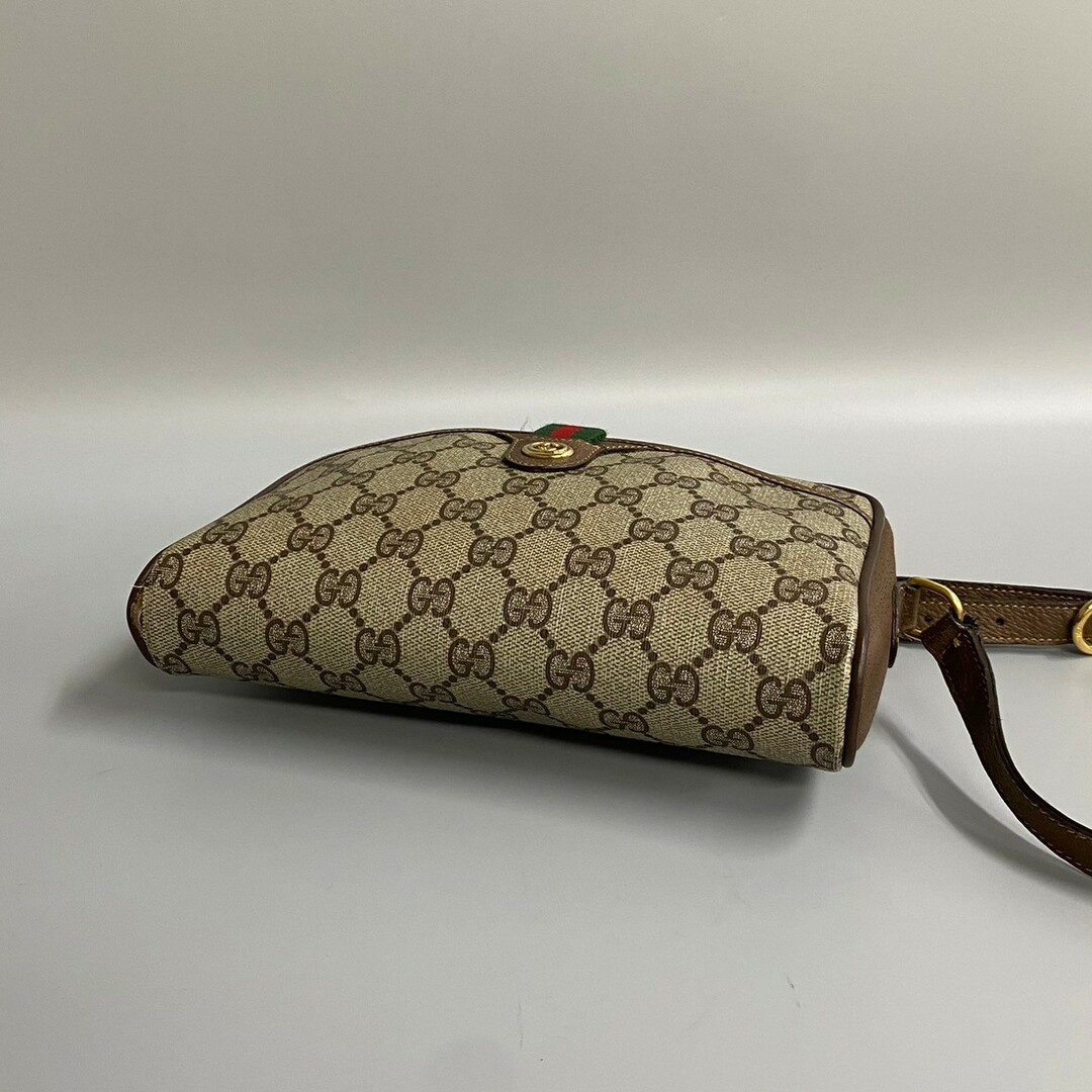 Gucci - 美品 GUCCI グッチ オールドグッチ シェリーライン GG