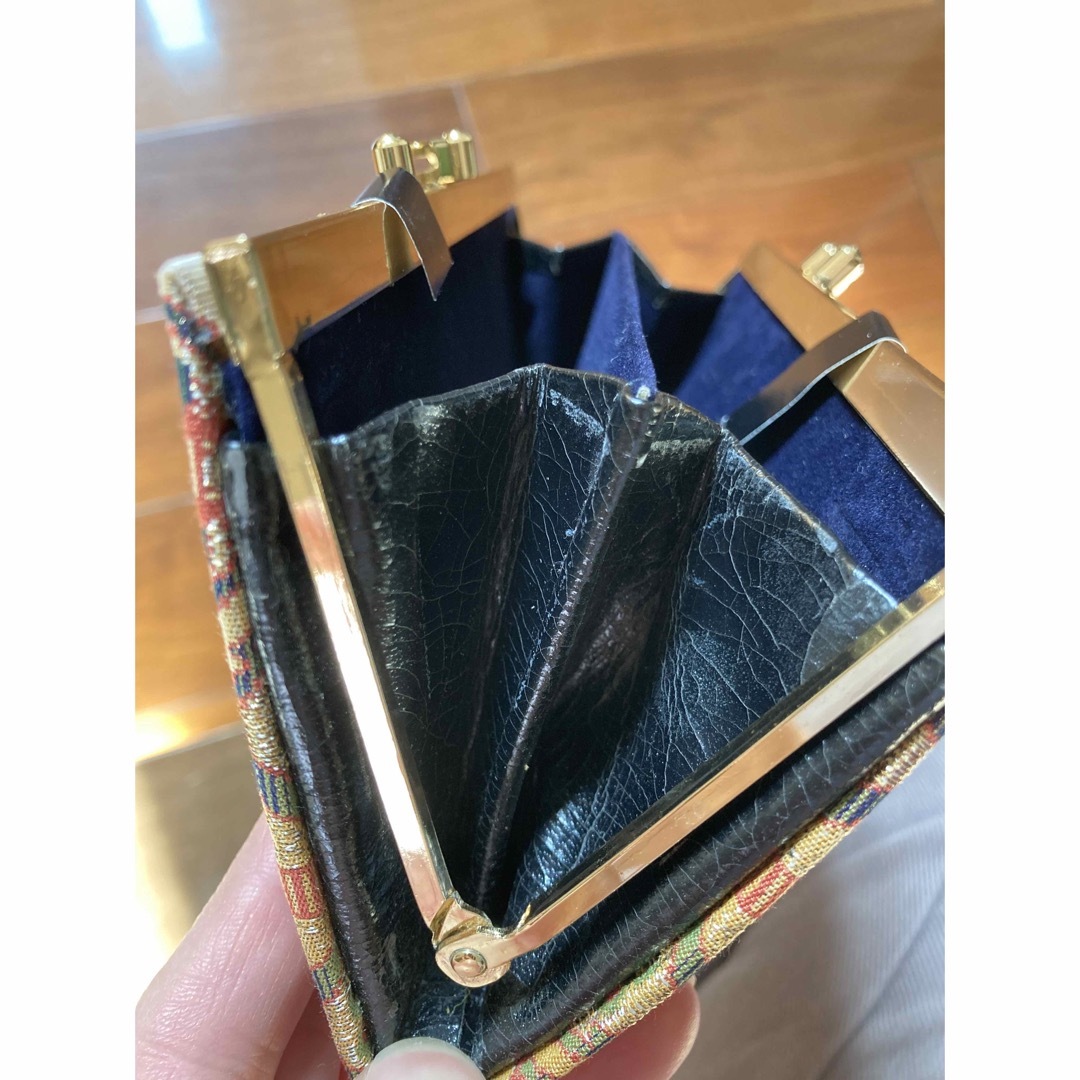 加賀織ガマ口財布 レディースのファッション小物(財布)の商品写真