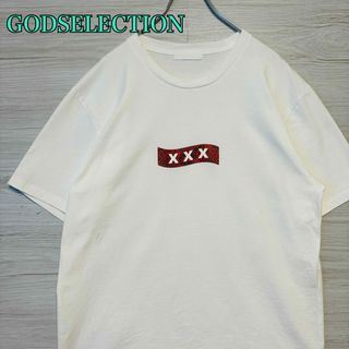 ゴッドセレクショントリプルエックス(GOD SELECTION XXX)の【希少デザイン】ゴッドセレクション　Tシャツ　XLサイズ　ロゴボックスロゴ　(Tシャツ/カットソー(半袖/袖なし))