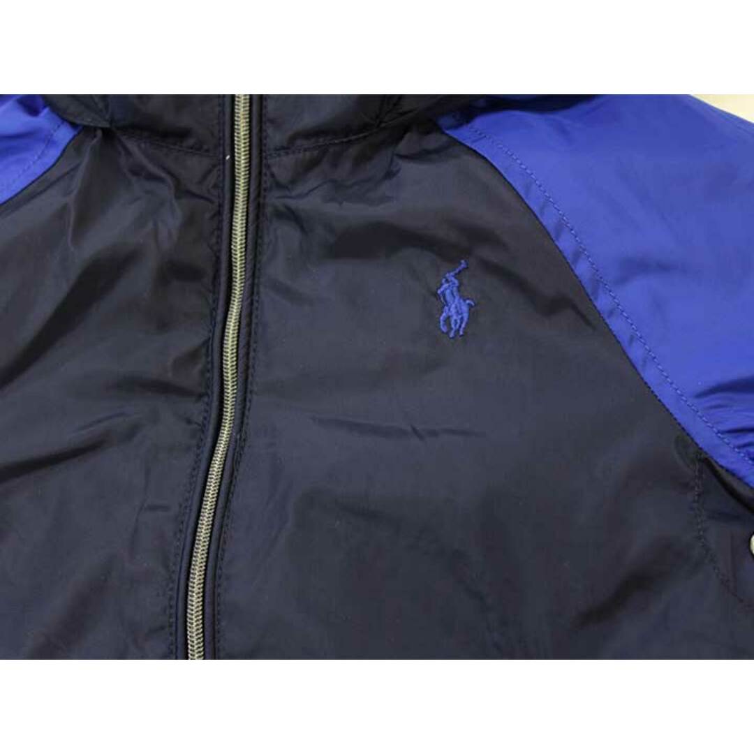 Ralph Lauren(ラルフローレン)の■ラルフローレン/Ralph Lauren■85cm ナイロンジャンパー/ナイロンブルゾン/ウィンドブレーカー 紺×青【中古】子供服 キッズ kids ベビー服 baby 男の子 春秋 409032 otr キッズ/ベビー/マタニティのベビー服(~85cm)(ジャケット/コート)の商品写真