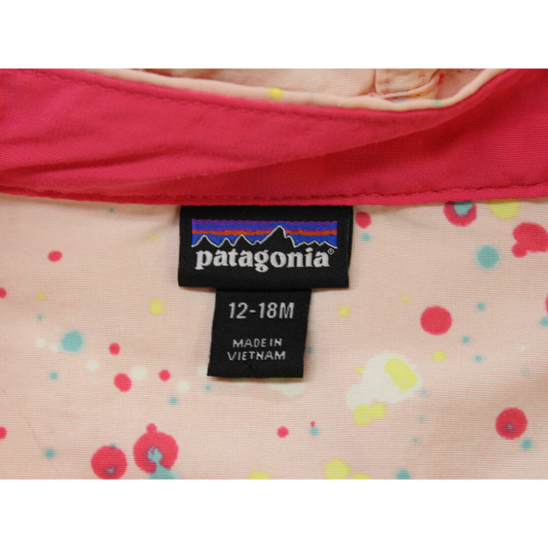 patagonia(パタゴニア)の〔パタゴニア/Patagonia〕85cm バギーズジャケット/ナイロンジャンパー/ナイロンブルゾン/ウィンドブレーカー ピンク【中古】子供服 キッズ kids ベビー服 baby 女の子 春秋 409032 otr キッズ/ベビー/マタニティのベビー服(~85cm)(ジャケット/コート)の商品写真